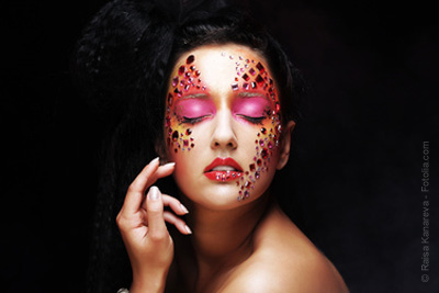 Maquillage artistique gratuit