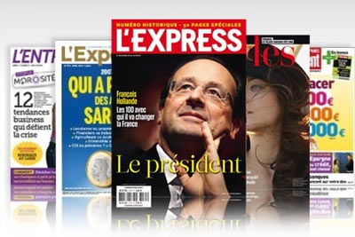 Toute l'actualité, avec un abonnement à L'Express, L'Expansion, L'Entreprise ou Mieux Vivre Votre Argent à 15 € seulement