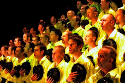 Concert gratuit et INSOLITE de la chorale gay Podium