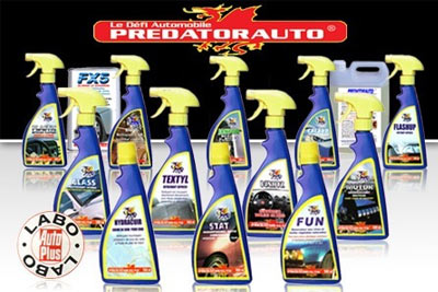 6 produits nettoyants bio pour voiture PREDATORAUTO à 29,90 € au lieu de 59,90 €