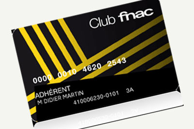 Carte FNAC à seulement 10 € les 3 ans