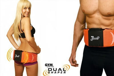 Ceinture vibrante Gymform Dual Shaper à 44,90 € 