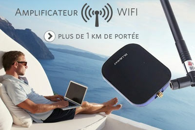 Amplificateur de réseau wifi longue portée à 39,99 € au lieu de 99,90 €