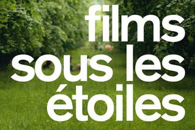 Films sous les étoiles 2015, Projection gratuite de grands films en plein air