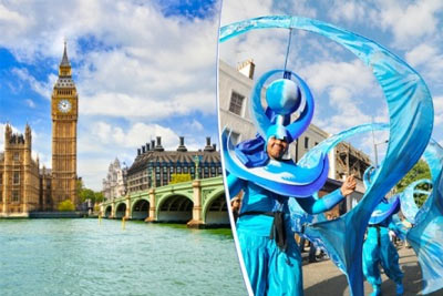 Carnaval de Notting Hill avec transport A/R bus dès 89 € par personne