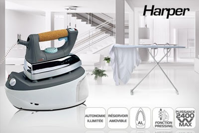 Centrale vapeur professionnelle Harper à 38,90 € au lieu de 99,99 €