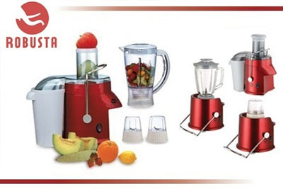 Robusta Tutti Frutti 4 en 1 : centrifugeuse, blender, mixeur et hachoir à 49,99 €