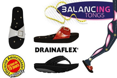 Sandales magnétiques Drainaflex ou des Balancing Tongs dès 14,90 € 