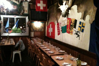 Restaurant insolite dans un chalet montagnard