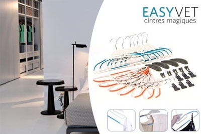 Lot de cintres magiques EasyVet de 29 pièces à 19,90 € au lieu de 39,90 €