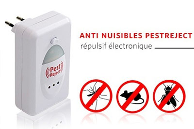 Prise repousse insectes Pest Reject à 19,90 € au lieu de 49 €