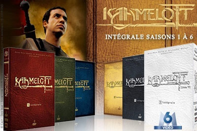 Intégrale des 6 saisons de la série Kaamelott à 69,90 € au lieu de 150 €