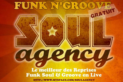 Concert gratuit de reprises soul et funk du groupe Soul Agency
