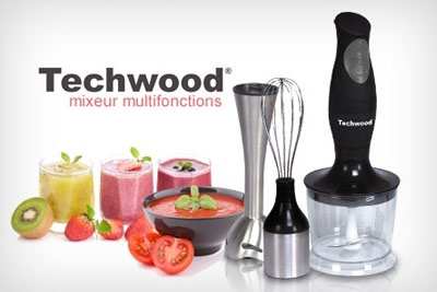 Mixeur Techwood 4 en 1 multifonctions à 19,99 € au lieu de 59,90 €