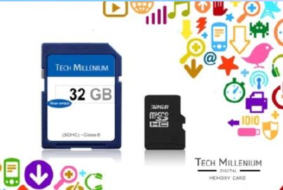 Sauvegardez plus de 2 000 photos, vidéos, et votre musique avec une carte Micro SDHC 32 Go à 19,90 € au lieu de 49 € 