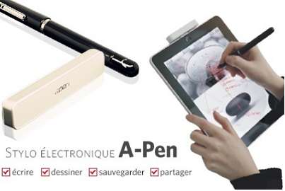 Transformez votre Ipad en un outil d'écriture et de dessin avec un stylo électronique A-Pen à 59 € au lieu de 189,99 € 