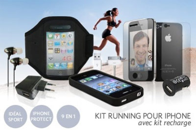 Kit running complet pour iPhone à 16,99 € au lieu de 63 €