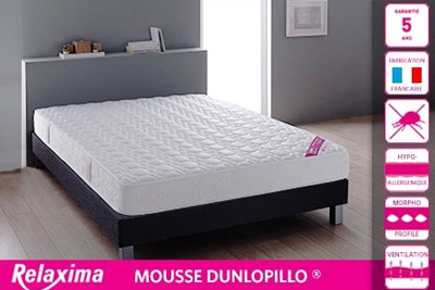 Matelas Relaxima à couchage latex dès 219 € au lieu de 439 €