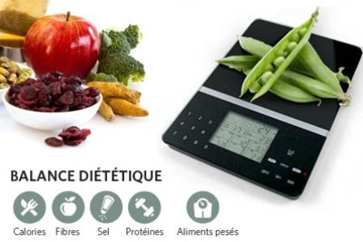 Balance de cuisine diététique à 29,99 € au lieu de 69,99 €