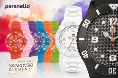 Montre Uni Colors S Paranello à 29,90 € au lieu de 89 €