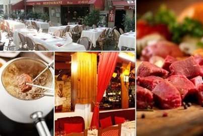 PROMO Fondue Bourguignonne, frites et champagne à l'Auberge Notre Dame à 25 € au lieu de 59 €