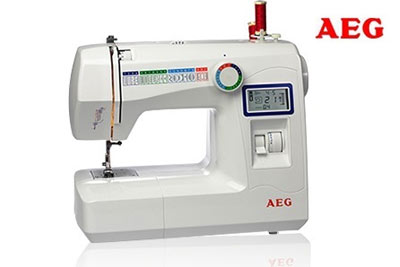 Machine à coudre AEG, 42 programmes, à 119,90 € au lieu de 249,99 €