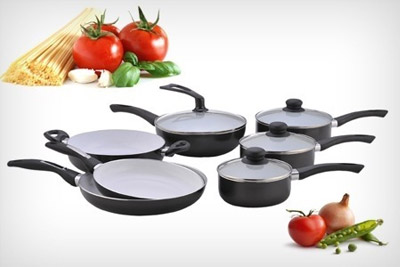 Batterie de cuisine 7 pièces Pradel Premium céramique à 49,90 €