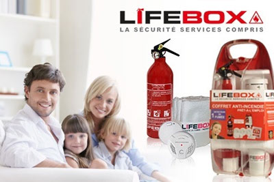 Pack sécurité Lifebox anti feu à 54,90 € au lieu de 109,90 €