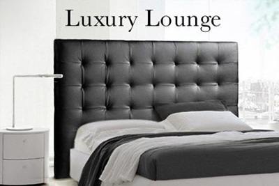 Tête de lit capitonnée en simili cuir Luxury Lounge à 129,90 € au lieu de 249,90 € 