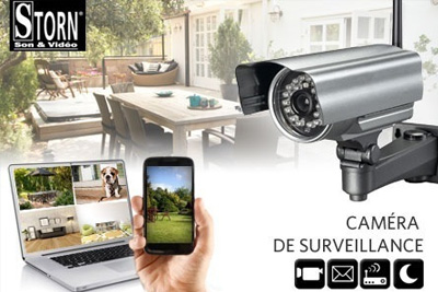 Caméra de surveillance IP Wifi Storn à 84,99 € au lieu de 299 € 
