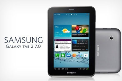 Samsung Galaxy Tab 2 reconditionné, écran 7 pouces à 89 €