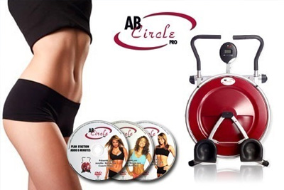 Appareil AB Circle Pro + 3 DVD Coaching à 89,99 € au lieu de 237,90 €