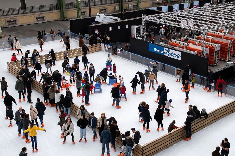 Le Grand Palais des Glaces 2025 : la patinoire XXL sous la verrière du Grand Palais revient !