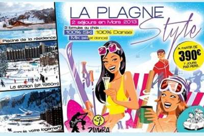 Vacances Insolites : semaine au ski avec cours de Zumba, Salsa, Kizomba et accès illimité à la piscine dès 390 € 