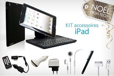 Kit accessoires pour Ipad à 59,99 € au lieu de 182 € 