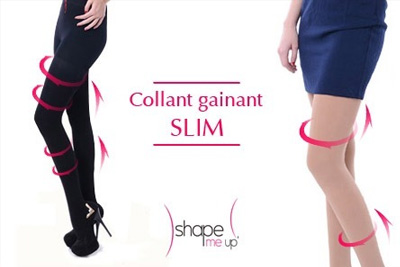 2 collants minceur gainants Shape Me Up à 17,99 € au lieu de 39,98 €