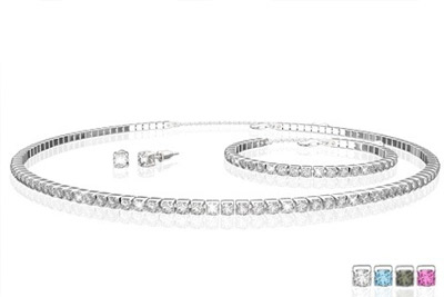 Parure Crystal Loumi à 29,99 € au lieu de 129 €