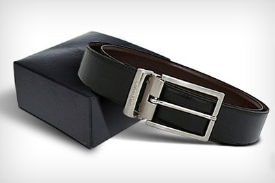 Ceinture Calvin Klein réversible 100% cuir à 29,99 € au lieu de 69,90 €