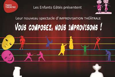 Gagnez des invitations pour le spectacle d'improvisation 