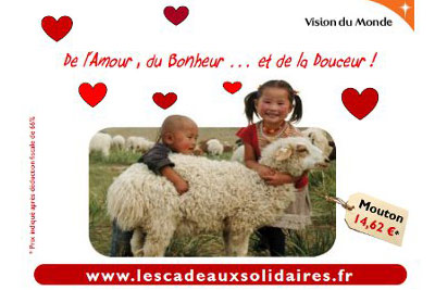 Un mouton pour la Saint Valentin ?