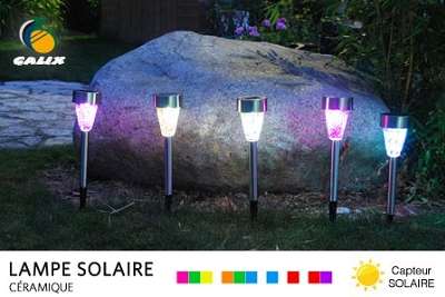 Lampes solaire Led pour jardin ou balcon à 24,90 € au lieu de 55 €