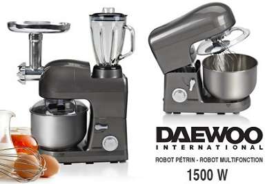 Robot culinaire multifonction Daewoo à 114,90 € au lieu de 199 € 