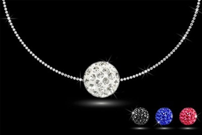 Collier boule Luxury Crystal à 14,90 € au lieu de 49 €