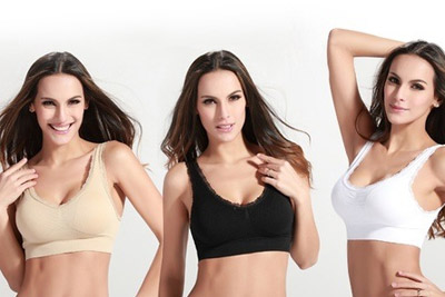 3 soutiens gorge Dentelle Bra effet Push Up à 19,90 € au lieu de 59,90 €