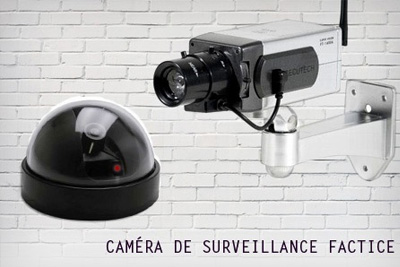 Caméra surveillance Factice dôme ou d’extérieur dès 12,99 € au lieu de 35 €