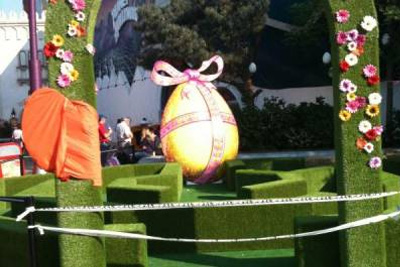 Chasse aux oeufs et animations gratuites à Disney Village