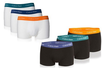 3 boxers Calvin Klein pour homme à 29,99 € au lieu de 48,63 €