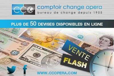 Vente flash de devises ! 