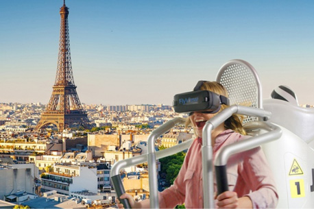 Survolez Paris en réalité virtuelle