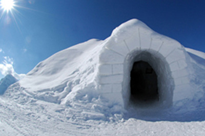 Week-end insolite dans un igloo